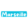 Marseille bleu et blanc