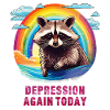 RACCOON DEPRESSION AGAIN TODAY