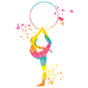 Gymnastics Hoops Rhythmic Gymnastics