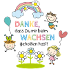 Saying daycare farewell | Children - Rainbow - Flowers