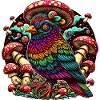 Psychedelic Owl