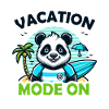 Panda Vacation Mode On