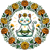Zen Kitty Cat