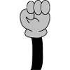 Raised Fist Icon
