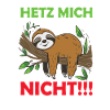 Funny sloth, no desire