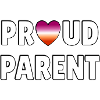 Proud Parent Lesbian Flag