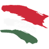 Hungary - Brush Stripes