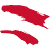 Austrian Flag - Brush Stripes