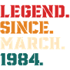Legend Since March 1984
