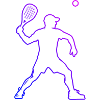 Racquetball Racquetballspielen Pickleball Pickleba