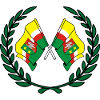 Flags Lubusz laurel wreath