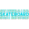 Skateboard rétro
