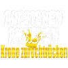 aufstehen anziehen Krone zurechtrücken
