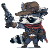 raccoon western