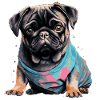 Cute Pug