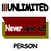 Never give up