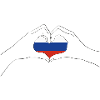 Russia Heart