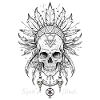 SKULL AND FEATHERS, SPIRIT'S MARK