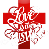 Love is the answer Lettering