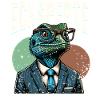 Echsperte Eidechse