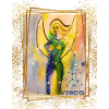 Virgo Goddess with Mystical Wings
