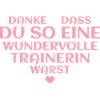Beste Trainerin Abschiedsgeschenk
