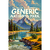 Generic National Park Postcard