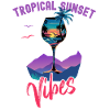 Tropical Sunset Vibes