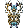 Skull Antlers 4