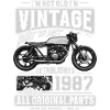 1987 Vintage Compleanno Cafe Racer Moto