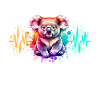 ECG Koala Heart Line