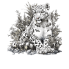Snow Leopard Schneeleoparden Schneeleopard