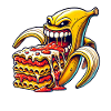 Funny Banana Lasagna Italian