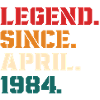 Legend Since April 1984