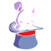 Wizard Magic Magician Bunny