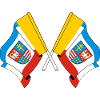 Deux drapeaux de la Sainte-Croix