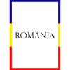 Scritta Dichiarazione Romania România con bandiera