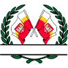 Flags Little Poland laurel wreath banner