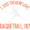 Racquetball Player Racquetball