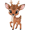 Adorable Baby Deer Illustration