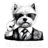 West Highland White Terrier Next Level Suit