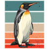 Pingouin rétro