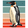 Pingouin rétro