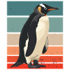 Pingouin rétro