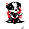 Funny Cute Martial Arts Dog