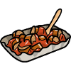 Comic Currywurst Bratwurst Curry & Ketchup Sauce