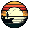 Fishing Angler Fishing Retro