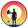 Federball Badminton Badmintonspieler
