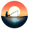 Fishing Angler Fishing Retro
