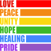 LGBTQ pride values
